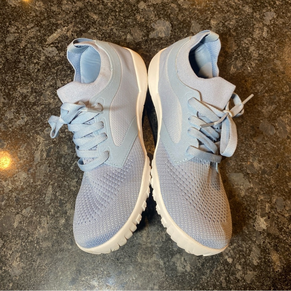 Joomra Minimalist Running Shoes Lightweight Athletic Sneakers Blue Size 41 - Picture 2 of 11